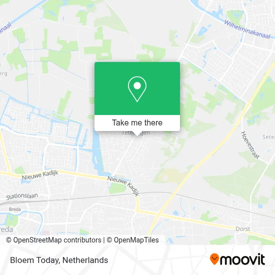 Bloem Today map