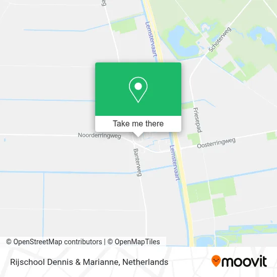 Rijschool Dennis & Marianne map