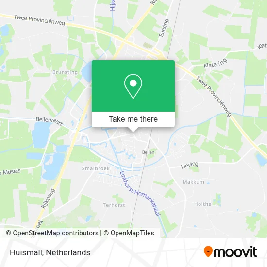 Huismall map