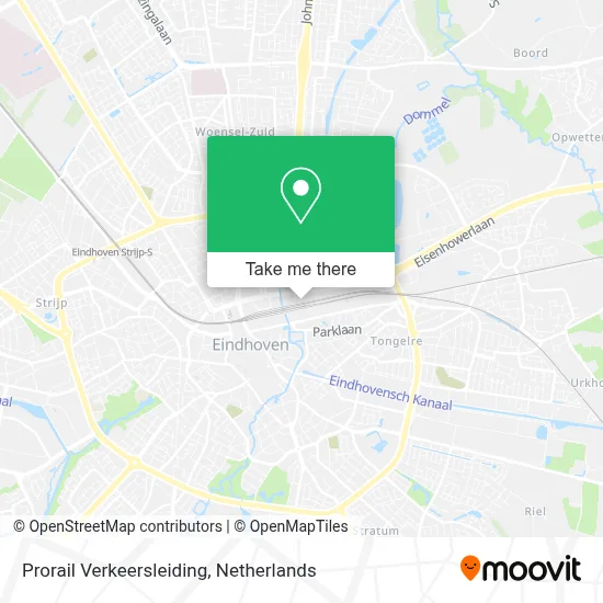 Prorail Verkeersleiding map