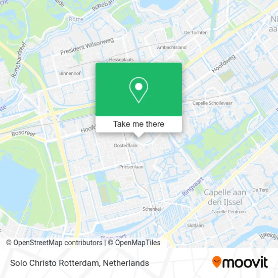 Solo Christo Rotterdam map