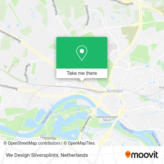 We Design Silversplints map