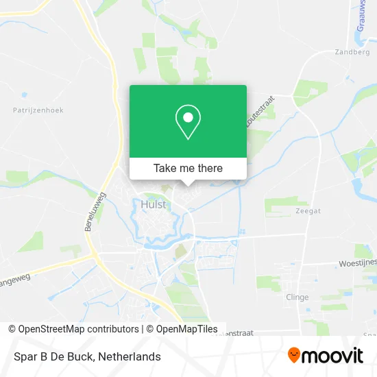 Spar B De Buck map