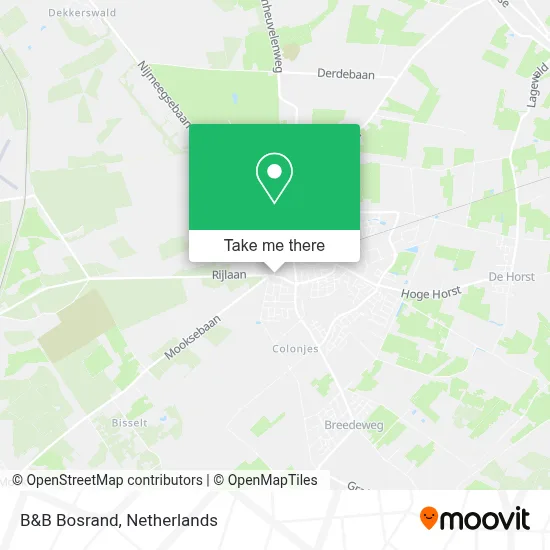 B&B Bosrand map