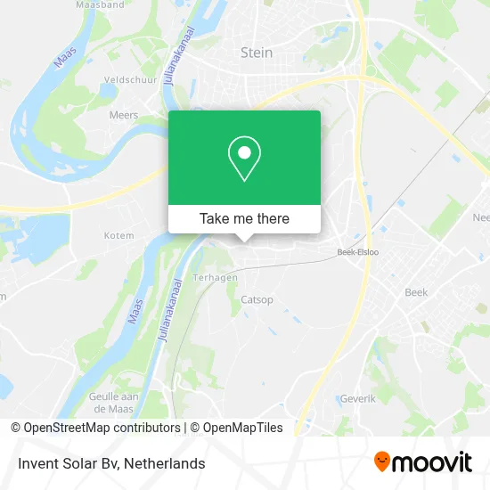 Invent Solar Bv map
