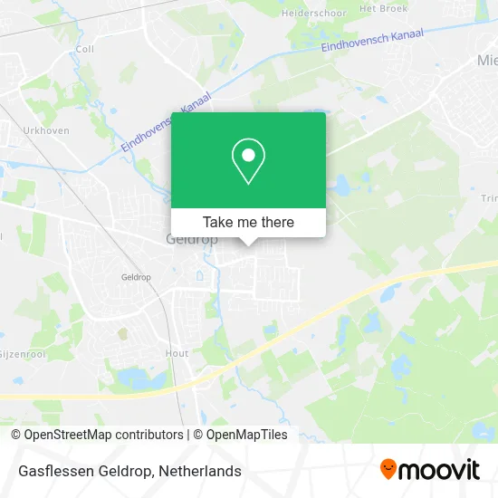 Gasflessen Geldrop map