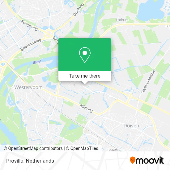 Provilla map