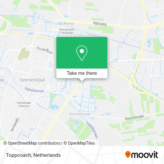 Toppcoach map