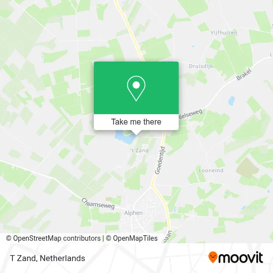 T Zand map
