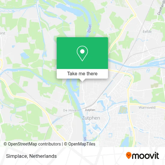 Simplace map