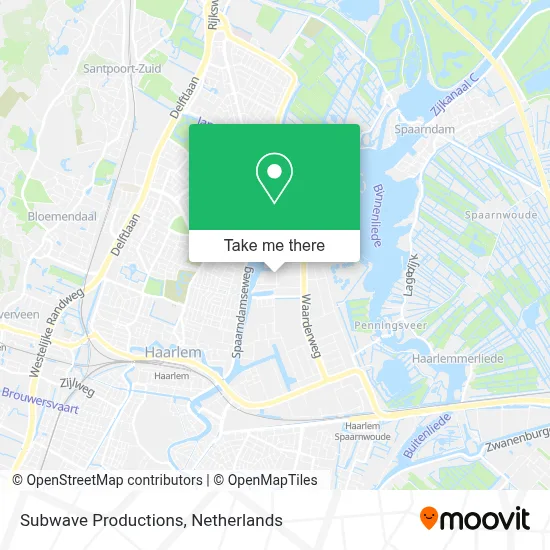 Subwave Productions map
