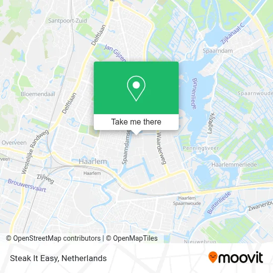 Steak It Easy map
