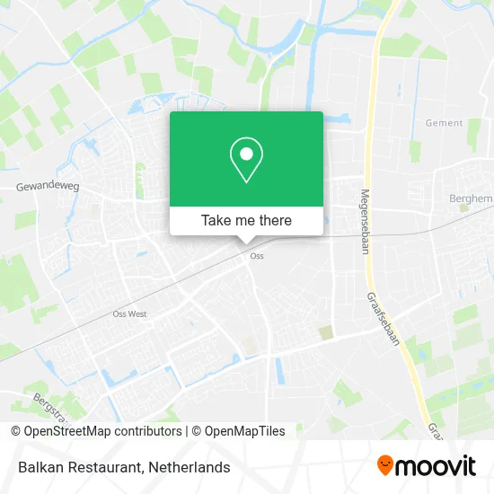 Balkan Restaurant map
