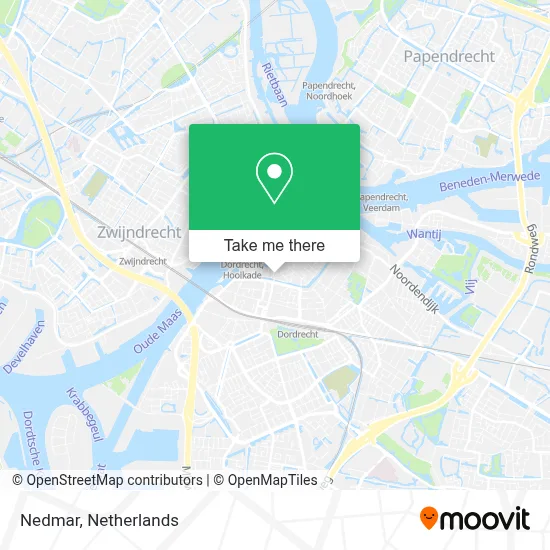 Nedmar map