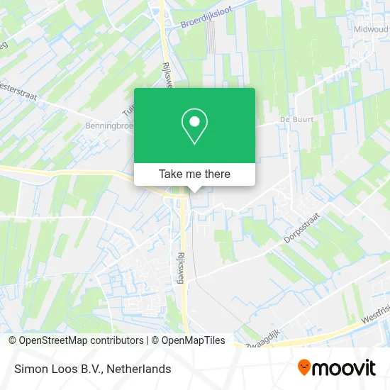 Simon Loos B.V. map