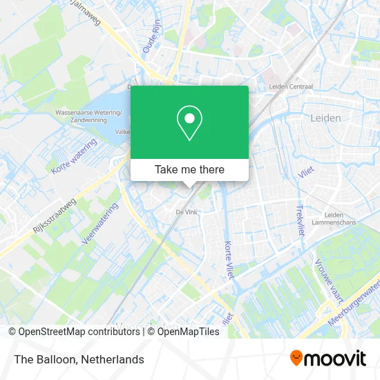 De Ballon map