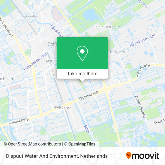 Dispuut Water And Environment map