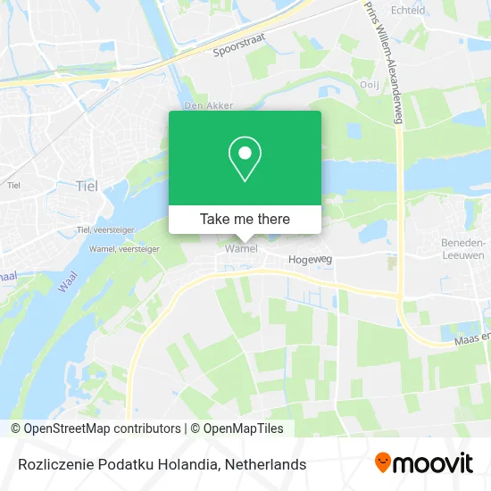 Rozliczenie Podatku Holandia map