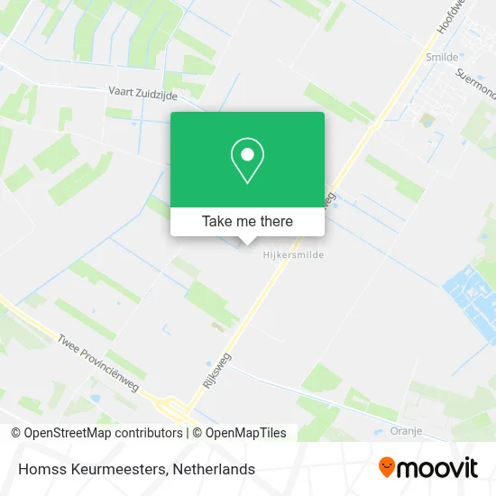 Homss Keurmeesters map