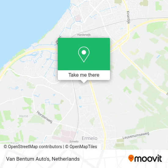 Van Bentum Auto's map