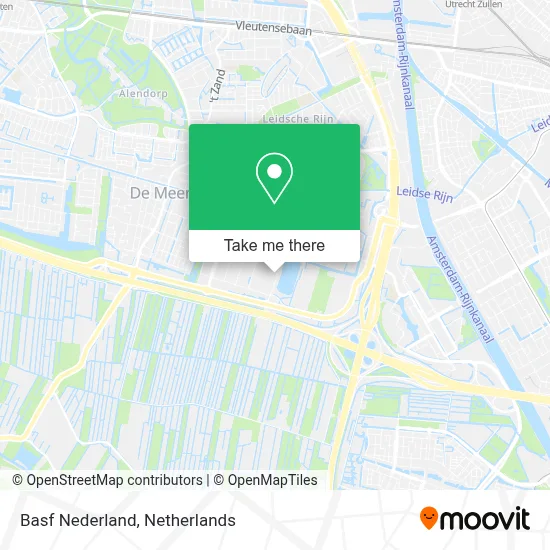 Basf Nederland map