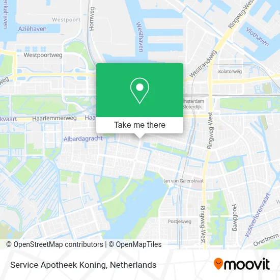 Service Apotheek Koning map