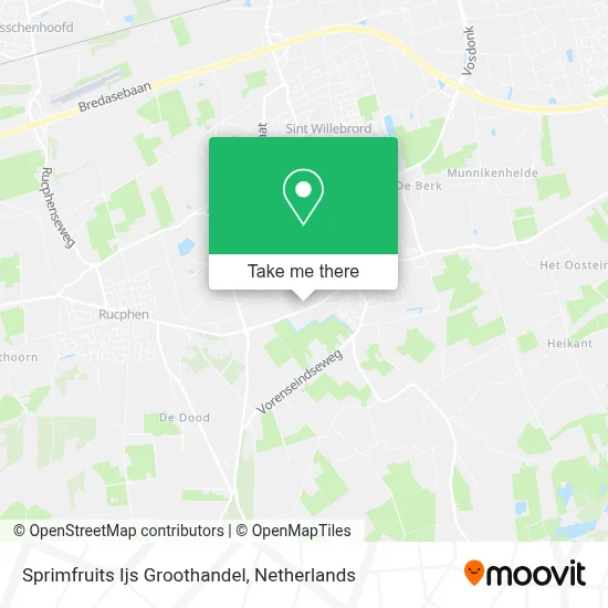 Sprimfruits Ijs Groothandel map