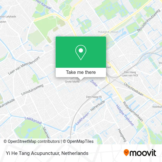 Yi He Tang Acupunctuur map