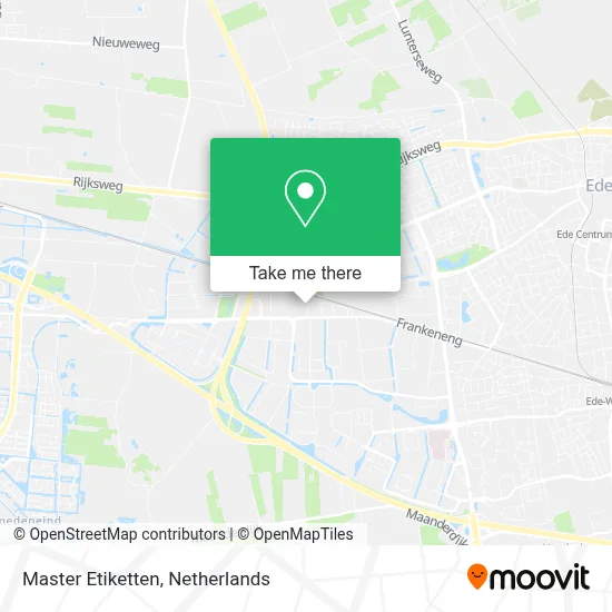 Master Etiketten map