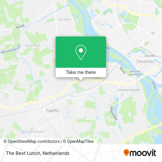 The Best Lunch map