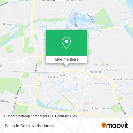 Salsa In Goes map