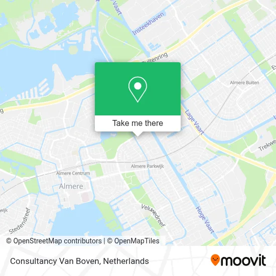 Consultancy Van Boven map