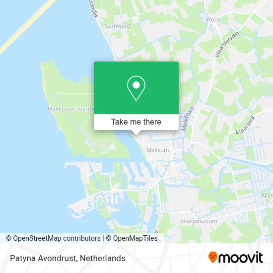 Patyna Avondrust map