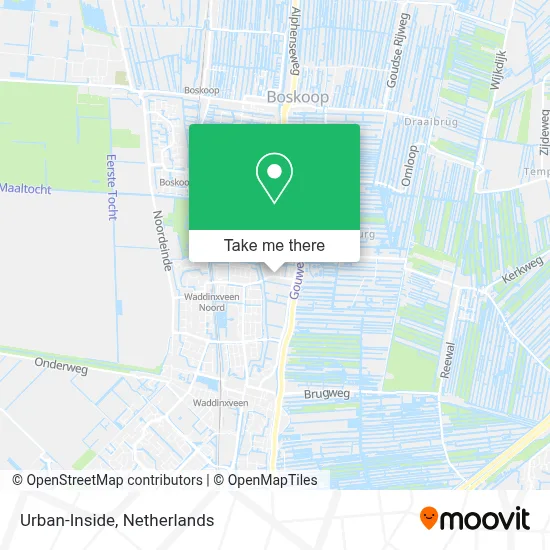 Urban-Inside map