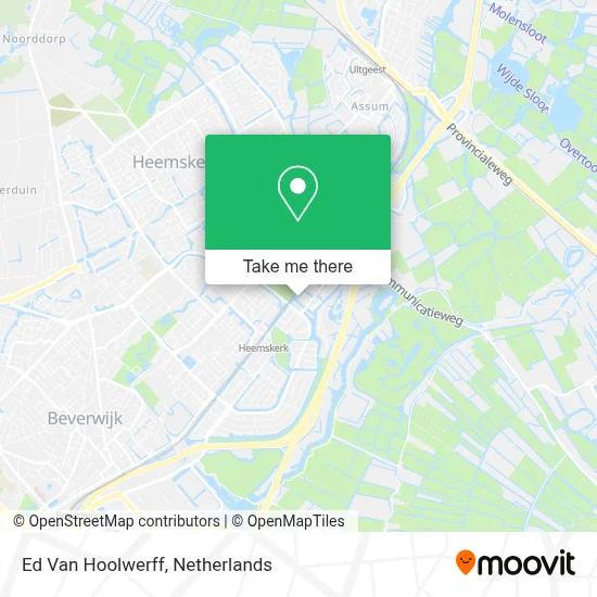 Ed Van Hoolwerff map