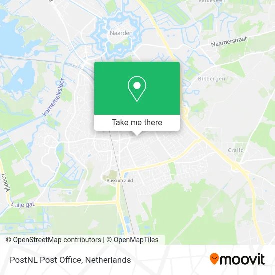 Postnl Postkantoor map