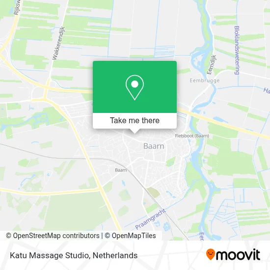 Katu Massage Studio map