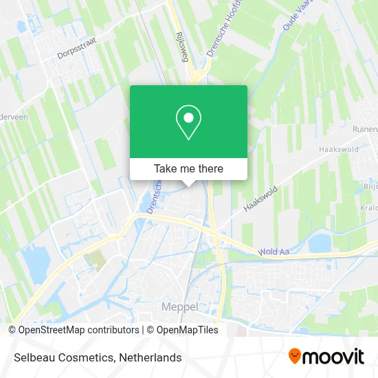 Selbeau Cosmetics map