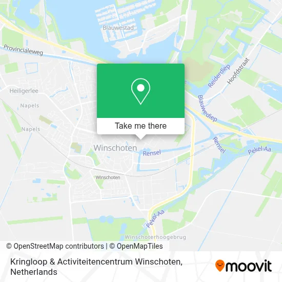 Kringloop & Activiteitencentrum Winschoten map