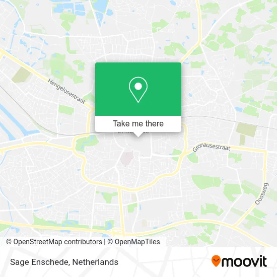 Sage Enschede map