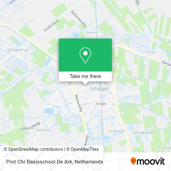 Prot Chr Basisschool De Ark map