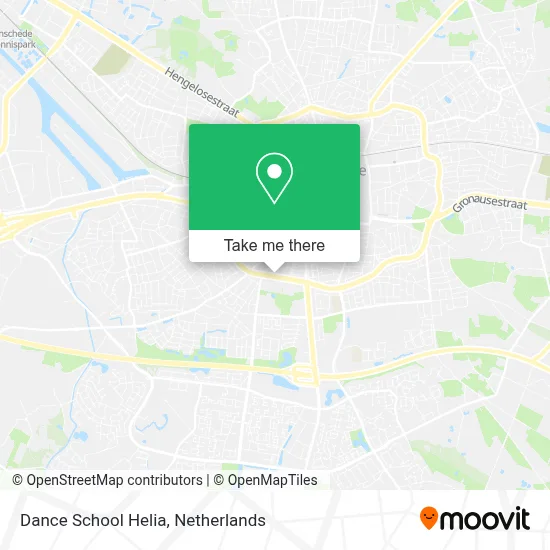 Dance School Helia map