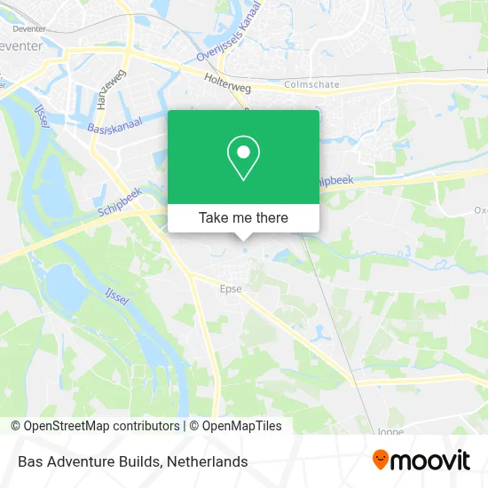Bas Adventure Builds Karte