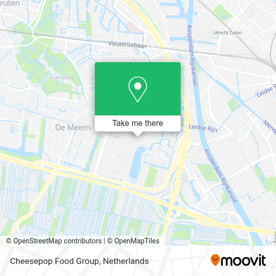 Cheesepop Food Group map