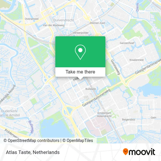 Atlas Taste map