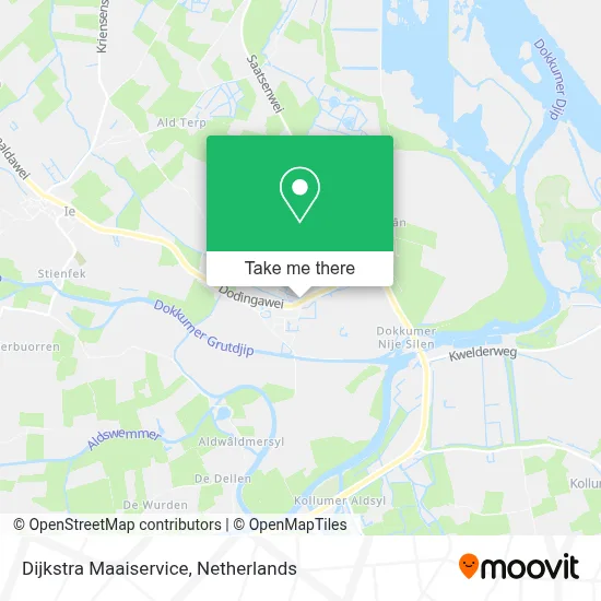 Dijkstra Maaiservice map