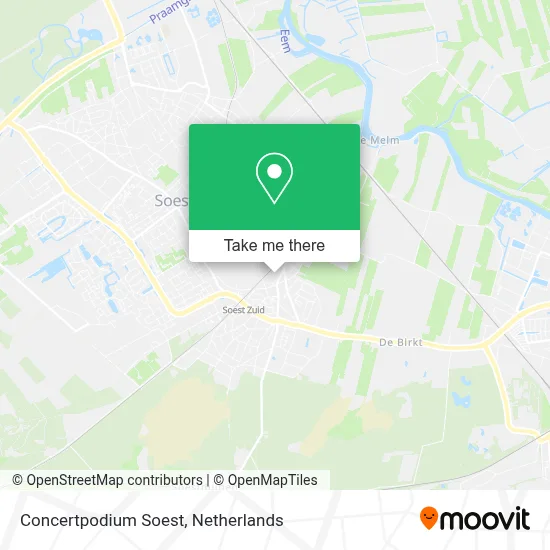 Concertpodium Soest Karte