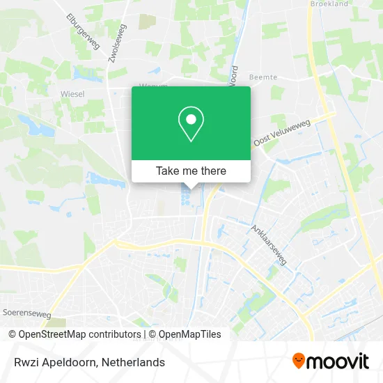 Rwzi Apeldoorn map