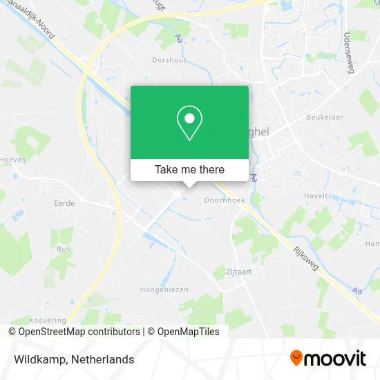 Wildkamp map