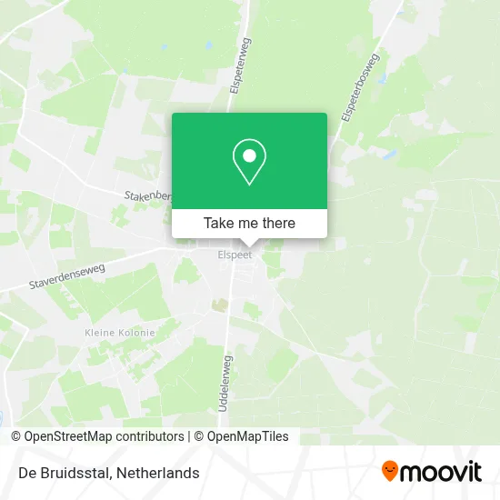 De Bruidsstal map